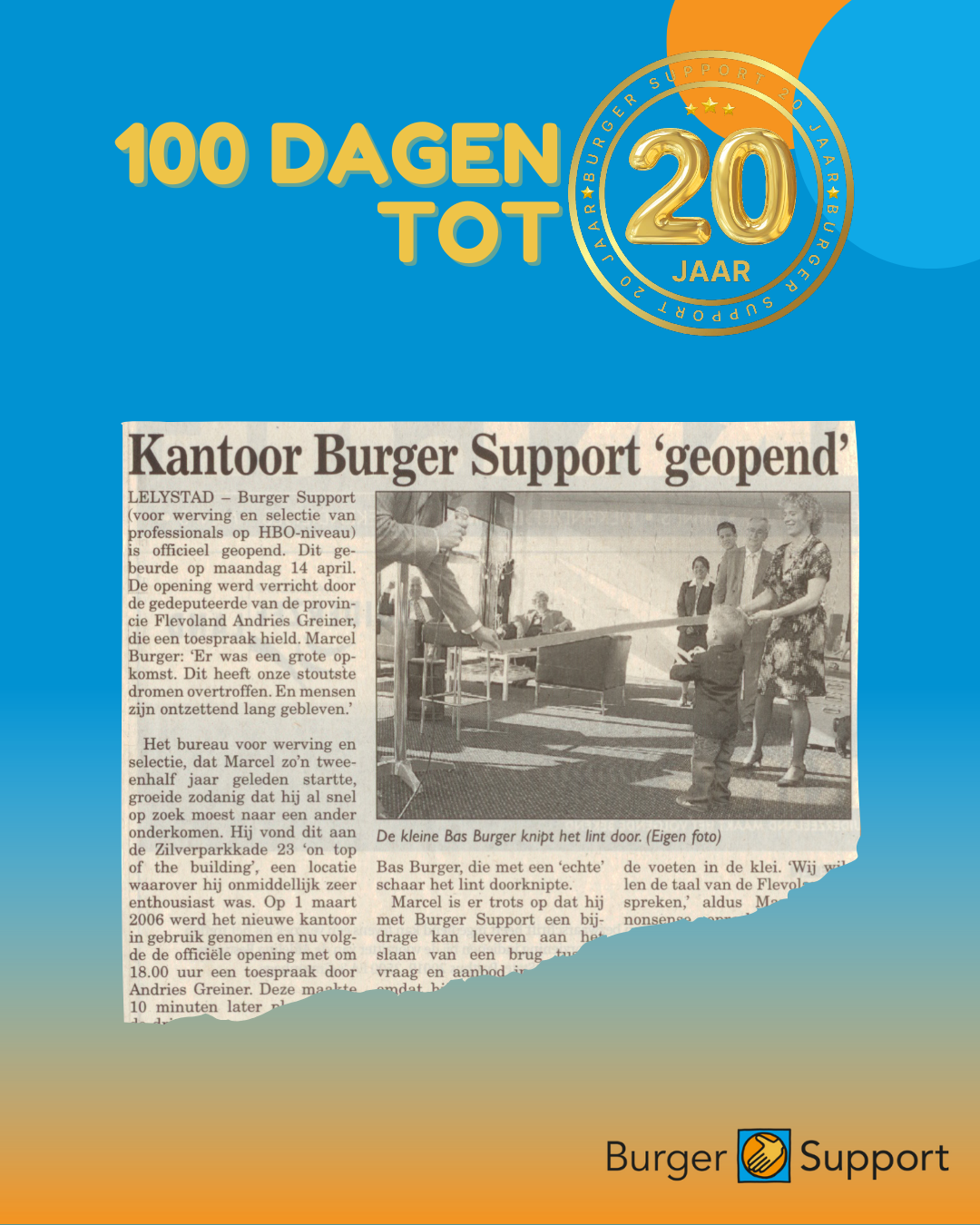 100 dagen tot 20 jaar