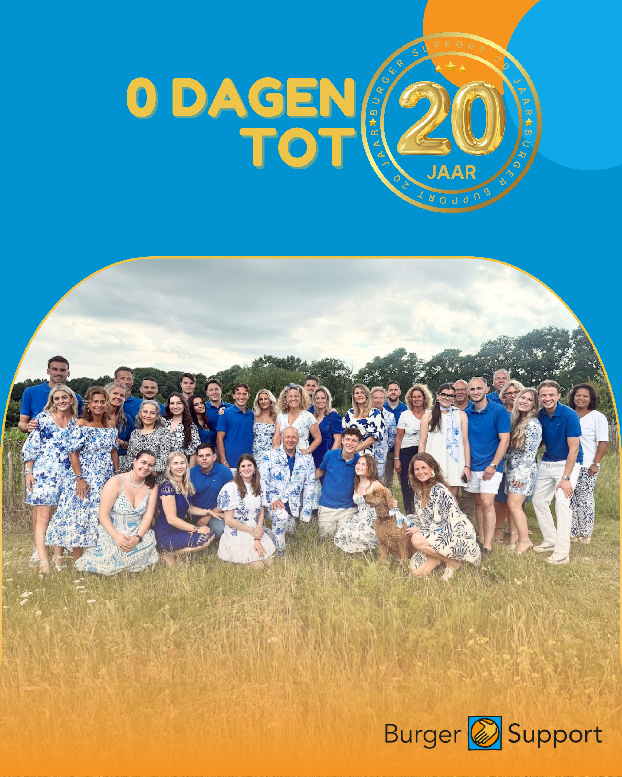 Burger Support 20 jaar
